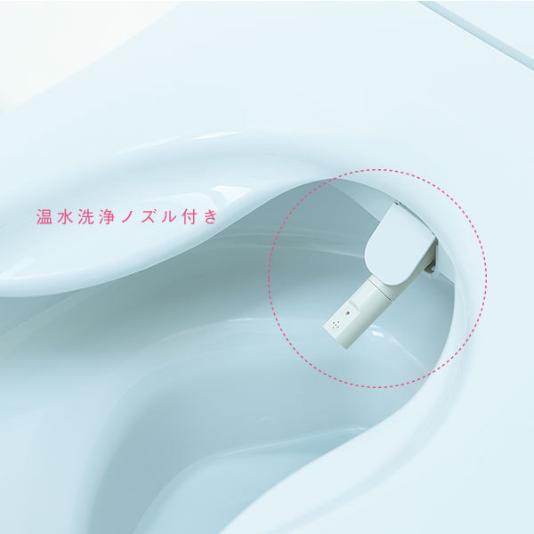 ストメイトの方を想う気持ちから生まれた、 やさしく快適で使いやすい前広便座 ZA FREE。