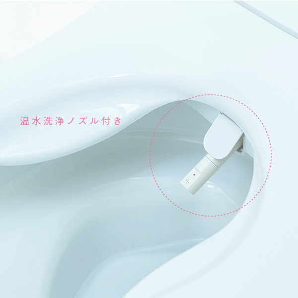 ストメイトの方を想う気持ちから生まれた、 やさしく快適で使いやすい前広便座 ZA FREE。