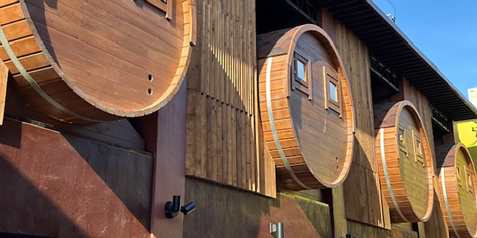 ジーアンザイ・レジャーホテル施工実例・静岡県沼津市　バレルサウナホテル