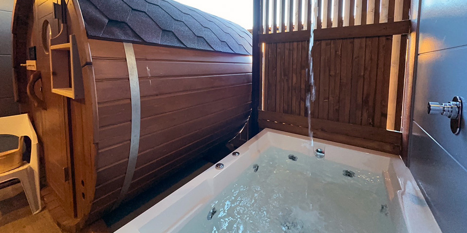 ジーアンザイ・レジャーホテル施工実例・静岡県沼津市　バレルサウナホテル